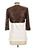 Alex Evenings Metallic Gold Jacket Size 10 - photo 2