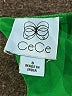 CeCe Solid Green Casual Dress Size 8 - photo 7