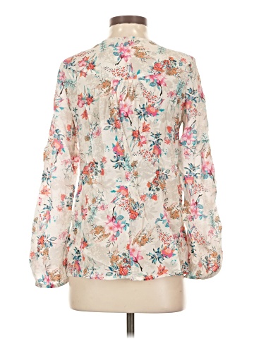 Tolani 3/4 Sleeve Silk Top (view 2)