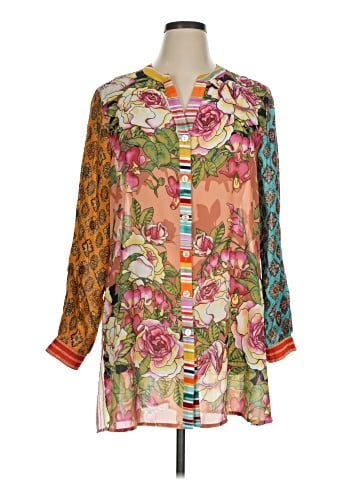 John Mark 3/4 Sleeve Blouse (view 1)