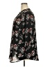 Joan Rivers 100% Polyester Floral Black 3/4 Sleeve Blouse Size 18 - photo 5