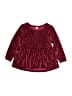 Unbranded Burgundy Long Sleeve Top Size 12-18 mo - photo 1