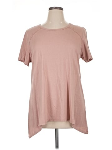 LOGO by Lori Goldstein Short Sleeve Top (view 1)