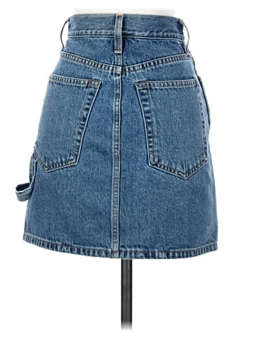 Helmut Lang Denim Skirt (view 2)