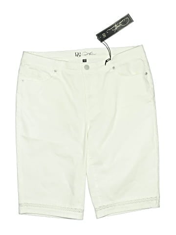DG^2 by Diane Gilman Khaki Shorts (view 1)