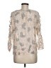 Fred David Ivory 3/4 Sleeve Blouse Size M - photo 2