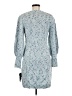 Maison Tara Tweed Blue Casual Dress Size M - photo 2