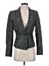 Elie Tahari Tweed Gray Wool Blazer Size 4 - photo 1
