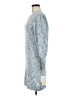 Maison Tara Tweed Blue Casual Dress Size M - photo 5