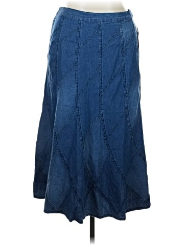 Studio West Denim Skirt (view 1)