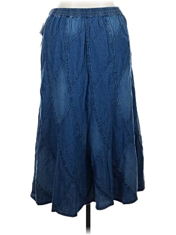Studio West Denim Skirt (view 2)