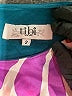 Tibi 100% Silk Print Teal Cocktail Dress Size 2 - photo 7