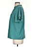 Assorted Brands 100% Polyester Teal Short Sleeve Blouse Size S - photo 5