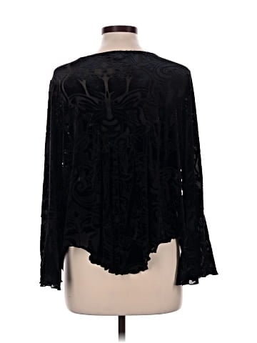 Ultra Pink Long Sleeve Blouse (view 2)