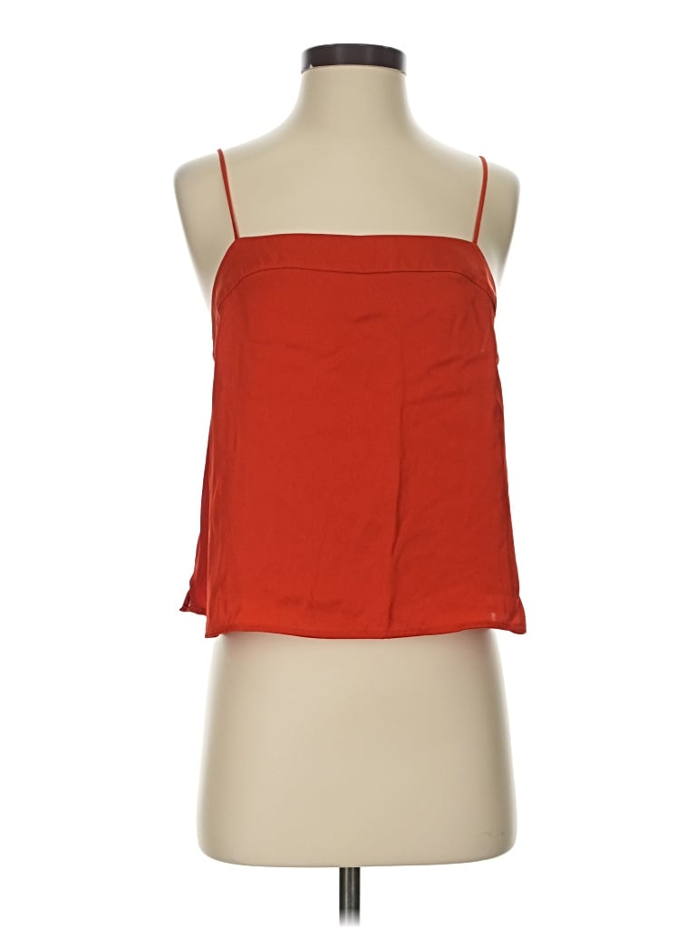 Pre-owned Express Tank Top Red Strapless Neckline Tops