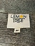 Lemon Tree Metallic Silver Long Sleeve Top Size M - photo 7