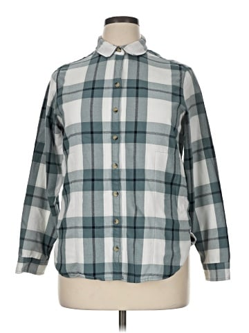 Jachs Girlfriend Long Sleeve Button-Down Shirt (view 1)