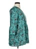 Unbranded 100% Polyester Teal 3/4 Sleeve Blouse Size XL - photo 4