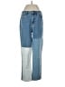 PacSun 100% Cotton Color Block Blue Jeans Size 27 waist - photo 1