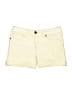 Seven7 Solid Yellow Shorts Size 12 - photo 1