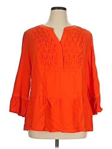 John Mark 3/4 Sleeve Blouse (view 1)