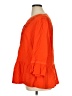 John Mark 100% Rayon Orange 3/4 Sleeve Blouse Size XL - photo 5
