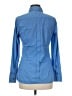 Express Design Studio Blue Long Sleeve Button-Down Shirt Size M - photo 2