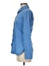 Express Design Studio Blue Long Sleeve Button-Down Shirt Size M - photo 5