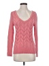 Lilla P Chevron-herringbone Pink Pullover Sweater Size XS - photo 1