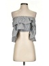 American Threads Gray Sleeveless Blouse Size S - photo 1