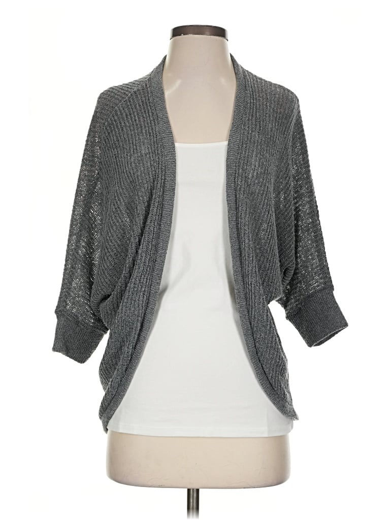 Pre-owned Aéropostale Cardigan Sweater In Gray
