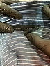 Jane and Delancey Stripes Blue Long Sleeve Button-Down Shirt Size 2X - photo 7
