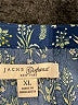 Jachs Girlfriend 100% Polyester Blue 3/4 Sleeve Blouse Size XL - photo 7