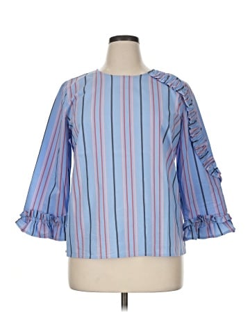 Halogen 3/4 Sleeve Blouse (view 1)