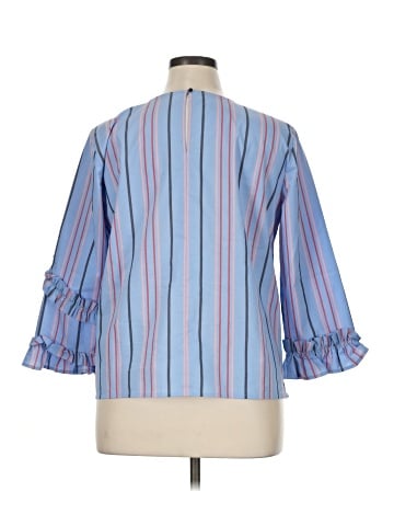 Halogen 3/4 Sleeve Blouse (view 2)