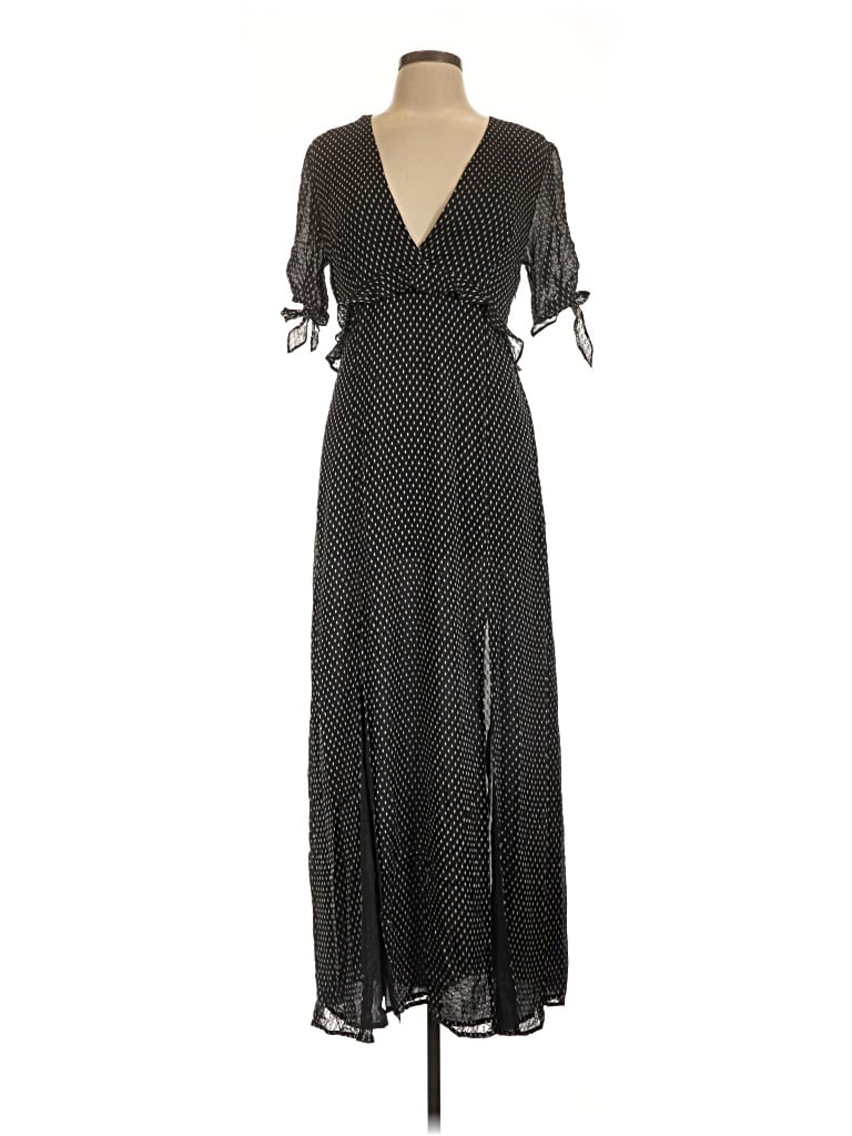 Pre-owned Avec Les Filles Casual Dress In Black