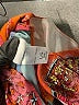 Blush Paisley Orange Swimsuit Top Size L - photo 4