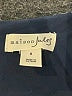 Maison Jules 100% Polyester Paisley Blue Casual Dress Size 8 - photo 7