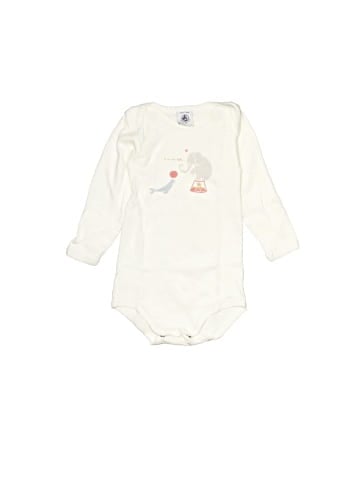 Petit Bateau Long Sleeve Onesie (view 1)