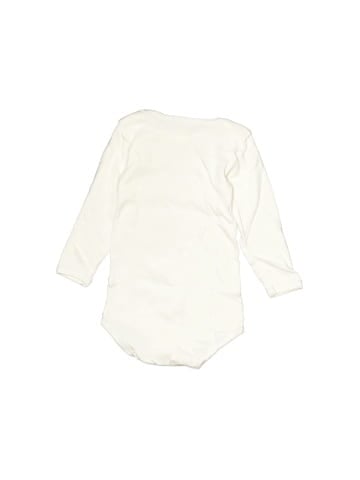 Petit Bateau Long Sleeve Onesie (view 2)