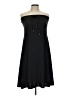 Mossimo Solid Black Casual Dress Size L - photo 1