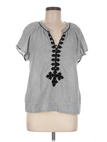 Tribal Short Sleeve Blouse (view 1)