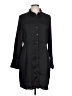 Halogen 100% Polyester Black Casual Dress Size L - photo 1