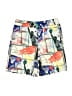 Gap Kids 100% Polyester Graphic White Board Shorts Size 14 - 16 - photo 1