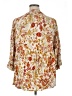 Cynthia Rowley Ivory 3/4 Sleeve Blouse Size 1X - photo 2