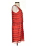Aqua 100% Polyester Orange Casual Dress Size S - photo 4