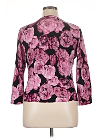 Garnet Hill 3/4 Sleeve Blouse (view 2)