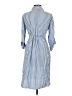 Seraphine Stripes Blue Casual Dress Size 2 Maternity - photo 2