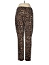 MICHAEL Michael Kors Animal Print Brown Casual Pants Size M (petite) - photo 2