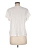 Hem & Thread White Short Sleeve Blouse Size M - photo 2